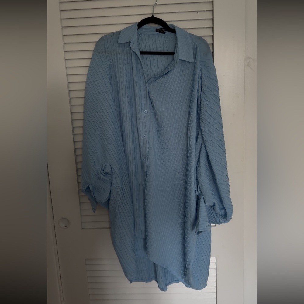 Bohoo Blue Dress